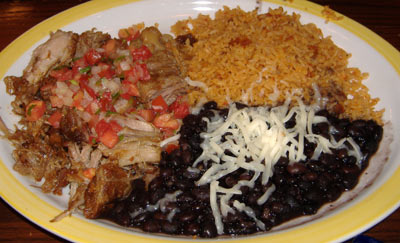 Tortilla Jo's - Carnitas Platter